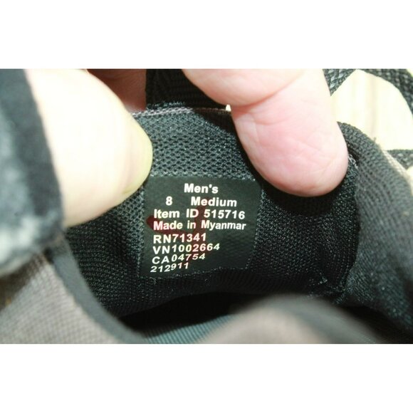 LL Bean Gray Canvas Eco Woods Lace Up Comfort Cushioned Sneaker Shoes Size 8 M - Picture 8 of 9